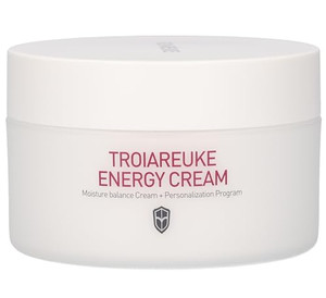 TROIAREUKE Energy Cream, Moisturizing Facial Night Cream with Bifida, Galactomyces, and Peptides For Dry, Dehydrated, and Combination Skin, Korean Sk
