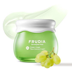 FRUDIA Green Grape Pore Control Face Cream (1.94 oz)  Oil-Control Korean Moisturizer for Face | Pore Refining Face Cream with 81% Green Grape Extrac