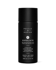 Pestle & Mortar Exfoliate 6.8% Glycolic Acid Facial Toner, Minimizes Pores and Even Skin Tone, Gentle AHA Exfoliator for face, Vegan & Cruelty-Free,