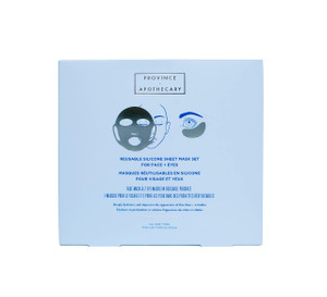 Province Apothecary Women's Reusable Silicone Sheet Mask Set, One Size