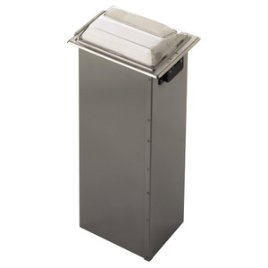 San Jamar H2001CLSS Stainless Steel Fullfold Classic In-Counter Napkin Dispenser