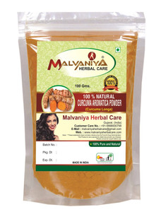 100% Pure Natural Curucuma Aromatica (TUMERIC Root Powder)(Curcuma Longa) Powder (100Grams/ (0.22 LB) External Use