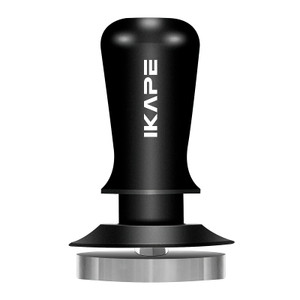 IKAPE 53.3mm Espresso Tamper, Premium Barista Coffee Tamper with Calibrated Spring Loaded, Threaded Stainless Steel Base Tamper Fits for Breville Ser