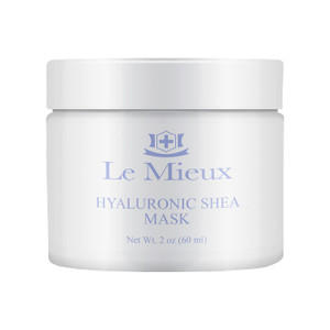 Le Mieux Hyaluronic Shea Mask - Hydrating Cream Mask for Dry & Mature Skin with Shea Butter & Botanical Extracts, Hyaluronic Acid Facial Mask with No