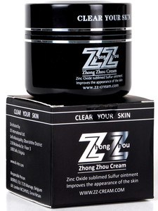 Cosmetic ZZ Cream helps against Acne and rosacea and Demodicosis