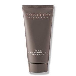EXUVIANCE Triple Microdermabrasion Face Polish with Glycolic Acid, Papaya Enzyme and Pure Professional Grade Crystals, 75 g.