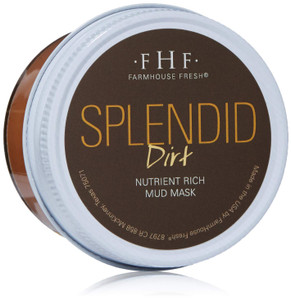 FarmHouse Fresh Splendid Dirt Nutrient-Rich Mud Mask , 3.2 Fl Oz (Pack of 1)