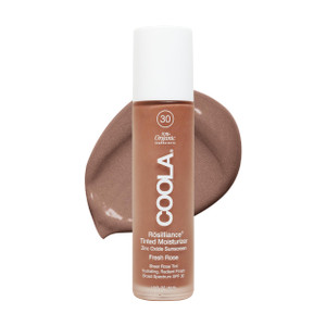 COOLA Organic Rosilliance BB Cream with SPF 30, Tinted Moisturizer Sunscreen & Foundation, Dermatologist Tested, Fresh Rose, 1.5 Fl Oz