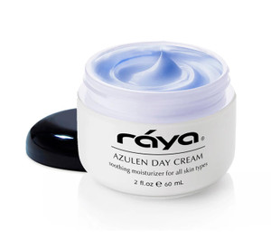 Raya Azulen Cream (301) | Moisturizing Day and Night Face Cream for Combination and Sensitive Skin | Refines, Tones, and Tightens | Made with Soothin