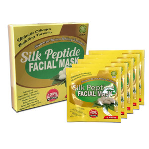 MyM Advanced Collagen Peptide Silk Mask Hydrating Soothing Cooling Healing Post-Treatment Post-rolling Reduce Redness and Stinging Feeling