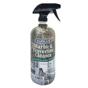Marblelife InterCare Marble and Travertine, Natural Stone & Terrazzo Liquid Cleaner, Shower & Tile Surface Care, Floor, Walls & Countertop Cleaner an