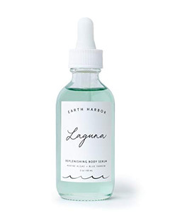 Earth Harbor | LAGUNA Replenishing Body Serum - Smoothes Complexion | Sea Botanicals & Blue Yarrow | 100% Plant-Based + Sustainable | 2 fl oz