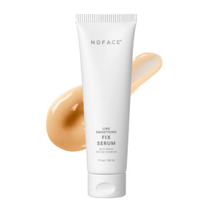 NuFACE FIX Serum - Line Smoothing Conductive Serum for Microcurrent with Triple Peptide, Hyaluronic Acid & IonPlex to Hydrate, Brighten and Enhance N