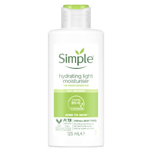 Simple Moisturiser Hydrating Light, 125 ml
