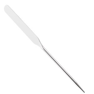 MERIGLARE Stainless Steel Makeup s for Professional, Beginner 161mm Long Facial Mixing Stick (Silver) Fine Workmanship Stylish Durable