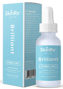 Vitamin C Serum with Hyaluronic Acid Vitamin E Collagen Formula [BIG 2-OZ Bottle] - Tightens, Brightens and Hydrates Skin for More Youthful and Radia