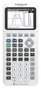 Texas Instruments TI-84 Plus CE Color Graphing Calculator, Bright White