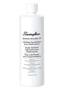 GBC Shredder Oil, 16 oz., .473ml Bottle for use with GBC ShredMaster Shredders (1760049)