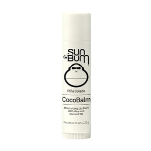 Sun Bum Cocobalm Piña Colada - Hydrating Lip Balm with Coconut Oil and Aloe Vera - 0.15 oz Stick