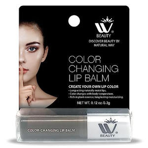 WBM Care Color Changing Lip Balm - Sustain, Repair, and Moisturize Your Lips with 3.3g of Nourishing Formula for Beautiful, Vibrant Color and Hydrati