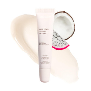 ESW Beauty White Pitaya Coconut Lip Treatment - Clear & Glossy with Shea Butter, Hyaluronic Acid, White Pitaya & Coconut for Intense Moisture & Dryne