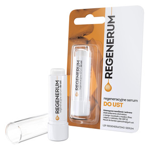 Regenerum - Lip Serum - Intensive Care for Dry, Chapped Skin - Hydrates, Nourishes, and Protects with SPF 15, Softens for Lasting Comfort - 5g
