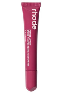 Rhode Peptide Lip Tint, Sheer Color and Hydrating Finish, 3 fl oz, 10ml (Raspberry Jelly)