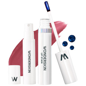 Wonderskin Wonder Blading All Day Lip Stain Peel Off Masque and Reveal Kit- Long Lasting, Waterproof Pink Lip Tint, Transfer Proof Natural Makeup Sta