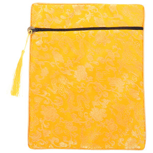 Ipetboom Book Bag for Scriptures 9.6X7.7 Inch Durable Fabric Organizer Pouch for Bible Carrying Documents and Travel with Hand-Carry Design