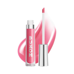 Buxom Full-On Plumping Lip Polish, Tinted Lip Plumper Gloss with Peptides & Vitamin E, High-Shine Lip Gloss that Nourishes, Vegan, AS Kanani (Bright