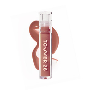 Tower 28 ShineOn Lip Gloss Jelly - Hydrating Tinted Lip Balm + Milky Gloss for Sensitive Lips - Non-Sticky + High-Shine Jelly Formula with Nourishing