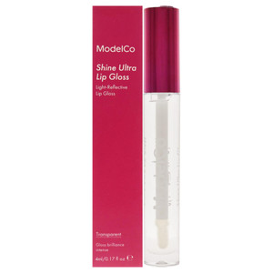 MODELCO - Shine Ultra Gloss - Clear - Highly Pigmented & Light-Reflecting Lip Gloss - Provides Intense Hydration & One-Swipe Coverage - Long-Lasting