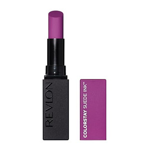 Revlon Lipstick, ColorStay Suede Ink, Built-in Primer, Infused with Vitamin E, Waterproof, Smudge-proof, Matte Color, 013 Stir The Pot, 0.09 oz