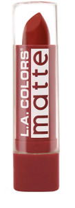L.A. COLORS Matte Lip Color, Red Tango CML548