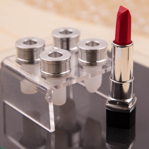 TINTON LIFE Simple Design DIY Makeup Cosmetics Lipstick Mould Silicone Mold Making Tool Set (Diamond Pattern)