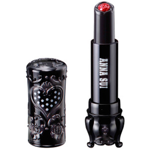 ANNA SUI Black Rouge - Pink Red Color Changing Lip Color - Tinted Lipstick with Rose Scent - 0.14 oz.