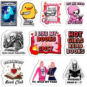 10PC Funny Magnetic Bookmarks | Cute Animal & Humor Design Double-Sided Magnetic Bookmarks for Women, Men, Reading Enthusiasts, Teachers, Office Supp