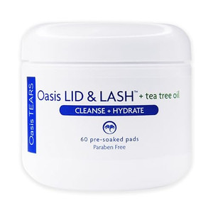 OT7300 - Oasis LID & LASH® + Tea Tree Oil for Eyelids & Lash Wipes | 60 Count | Paraben Free & Rinse Free