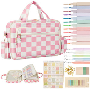 Bible Cover Case for Women Bible Study Supplies Organizer Large Bible Tote Bags Corduroy Bibles Carrying Case for Girls Christian Gifts for Women (ch