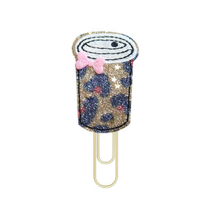 ReelFun Iced Coffee Cappuccino Planner Paper Clips, Bookmark, Back to School Supplies