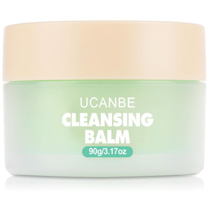 UCANBE Cleansing Balm Makeup Remover - 3.17oz, Natural Gentle, Deep Cleaning, Makeup Cleansing Balm for Waterproof Eye Face Lip Makeup, Made for All