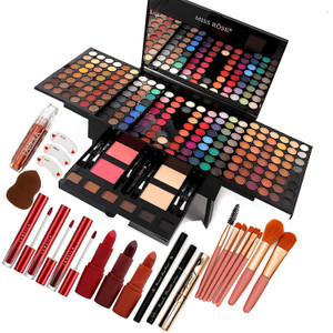 UNIFULL 190 Colors Makeup Pallet,Professional Makeup Kit for Women Full Kit,All in One Makeup Sets for Women&Beginner,include Eyeshadow,Lipstick,Comp