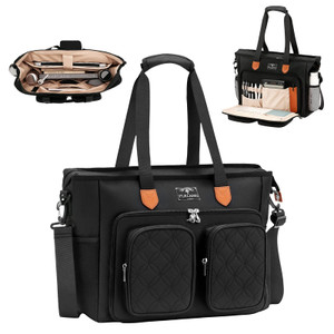 Large Bible Bag-15.7" with Shoulder Strap for Women Church Bag for Bible Study Supplies, Multifunctional Tote Bag Christian Gift for Women