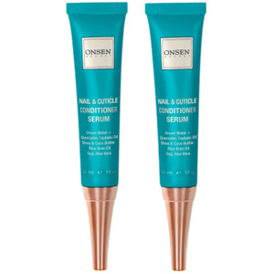 Onsen Nail & Cuticle Cream Treatment w/Japanese Tsubaki, Jojoba & Lavender Oil, Shea Butter  Strengthens Nails, Softens Cuticles - Daily Repair Care