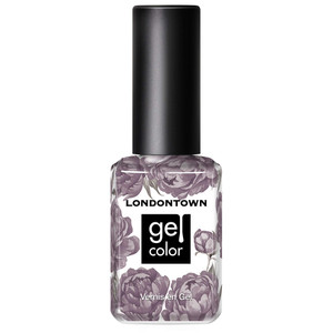 LONDONTOWN UV/LED Gel Nail Polish - Long Lasting, Chip Resistant High Shine Color - Glossy Plum Purple, Cashmere, 12ml/.40fl oz
