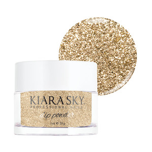 Kiara Sky Dip Powder Gold Tones 1 oz, Pixie Dust