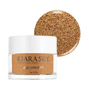 Kiara Sky Dip Powder Gold Tones 1 oz, Strike Gold
