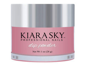 Kiara Sky Dip Powder. RETRO PINK Long-Lasting and Lightweight Nail Dipping Powder. (1 Ounce)
