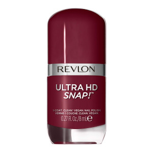 REVLON Ultra HD Snap Nail Color, Natural Rich Glossy Polish, 100% Vegan Formula, No Base or Top Coat Needed, 024 So Shady, 0.27 fl oz