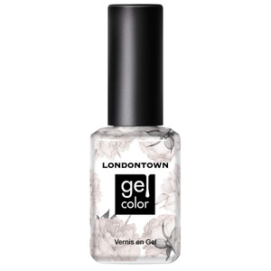 LONDONTOWN UV/LED Gel Nail Polish - Long Lasting, Chip Resistant High Shine Color - Shimmery Sheer White, Princess Awaits, 12ml/.40fl oz